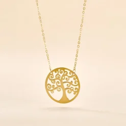 Marc Orian Colliers Arbre De Vie|Colliers > Collier Clemenca Or Jaune