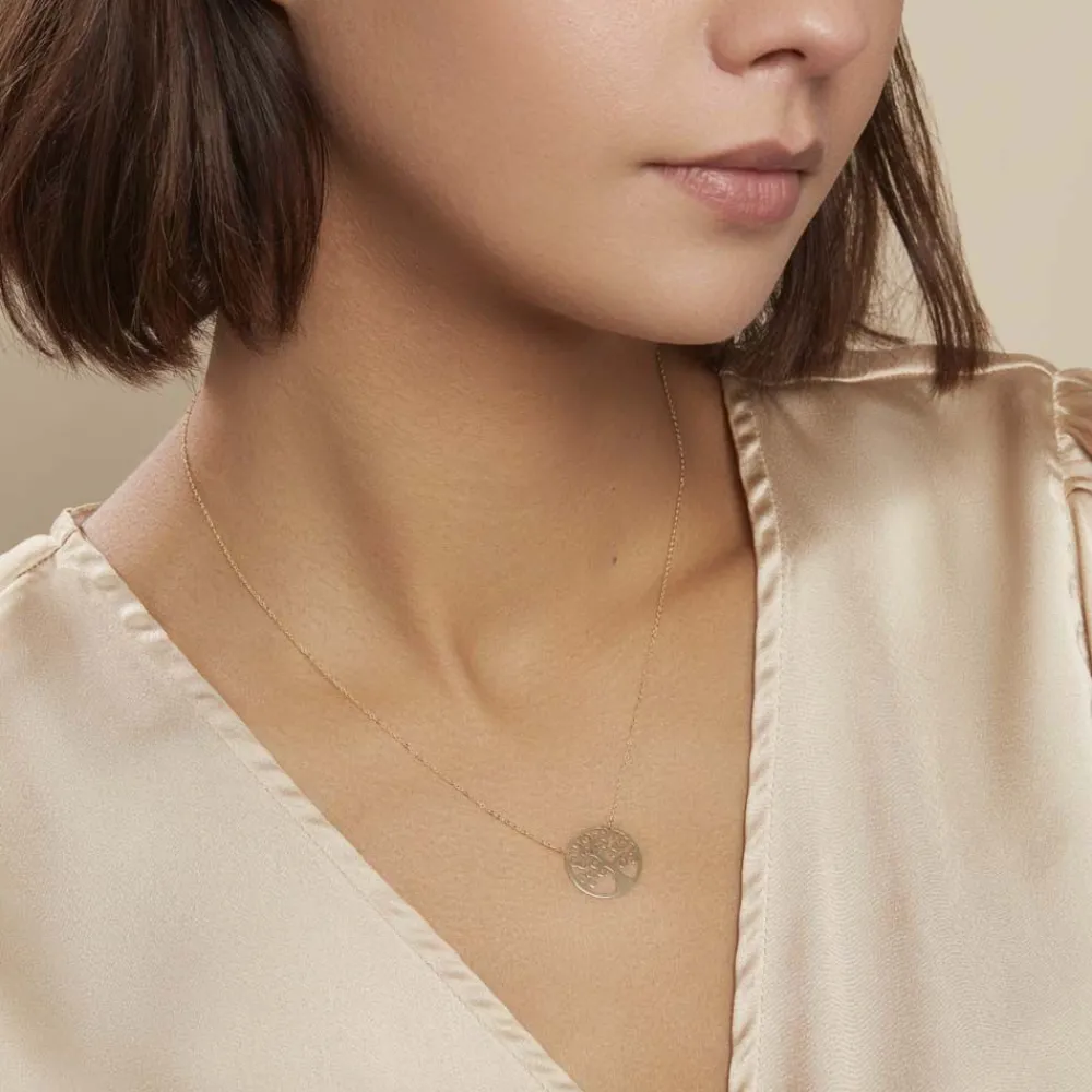 Marc Orian Colliers Arbre De Vie|Colliers > Collier Clemenca Or Jaune