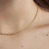 Marc Orian Colliers|Bijoux Femme > Collier Cordelia Danilo Maille Corde Or Jaune