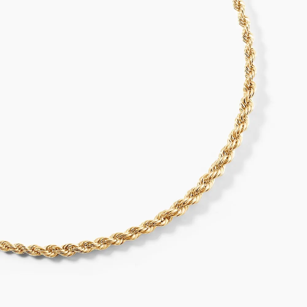 Marc Orian Colliers|Bijoux Femme > Collier Cordelia Danilo Maille Corde Or Jaune