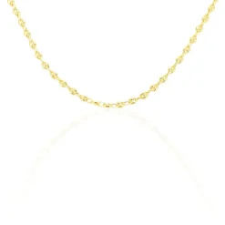 Marc Orian Colliers|Bijoux Femme > Collier Dami Maille Grain De Cafe Or Jaune