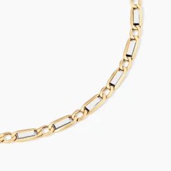 Marc Orian Colliers|Chaines Homme > Collier Danae Plaquette Or Bicolore