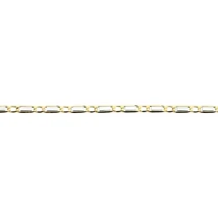 Marc Orian Colliers|Chaines Homme > Collier Danae Plaquette Or Bicolore