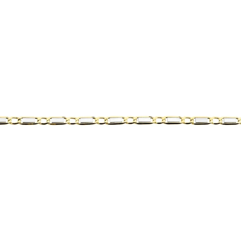 Marc Orian Colliers|Chaines Homme > Collier Danae Plaquette Or Bicolore