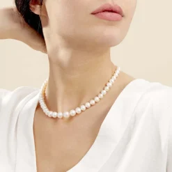Marc Orian Colliers|Colliers Avec Pierres > Collier Danilo Baroque Or Jaune Perle De Culture