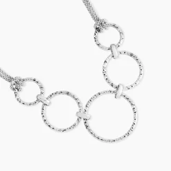 Collier Denia Argent Blanc