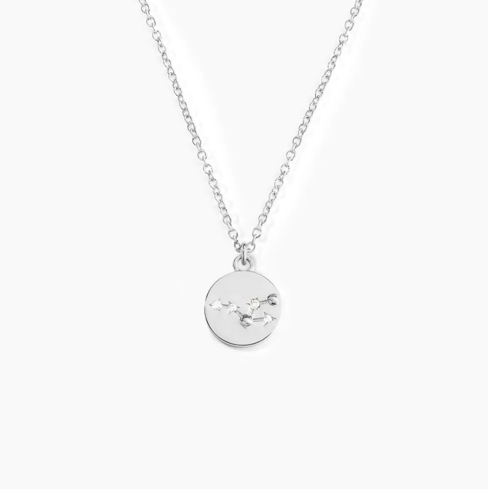 Collier Despina Argent Blanc Oxyde De Zirconium