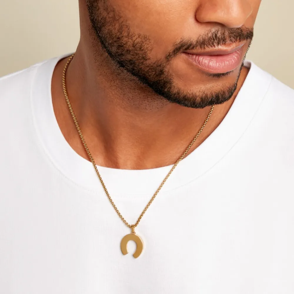 Marc Orian Colliers Fantaisie|Colliers > Collier Devy Acier Jaune
