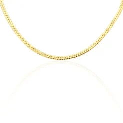 Marc Orian Colliers|Chaines Femme > Collier Doline Maille Anglaise Or Jaune