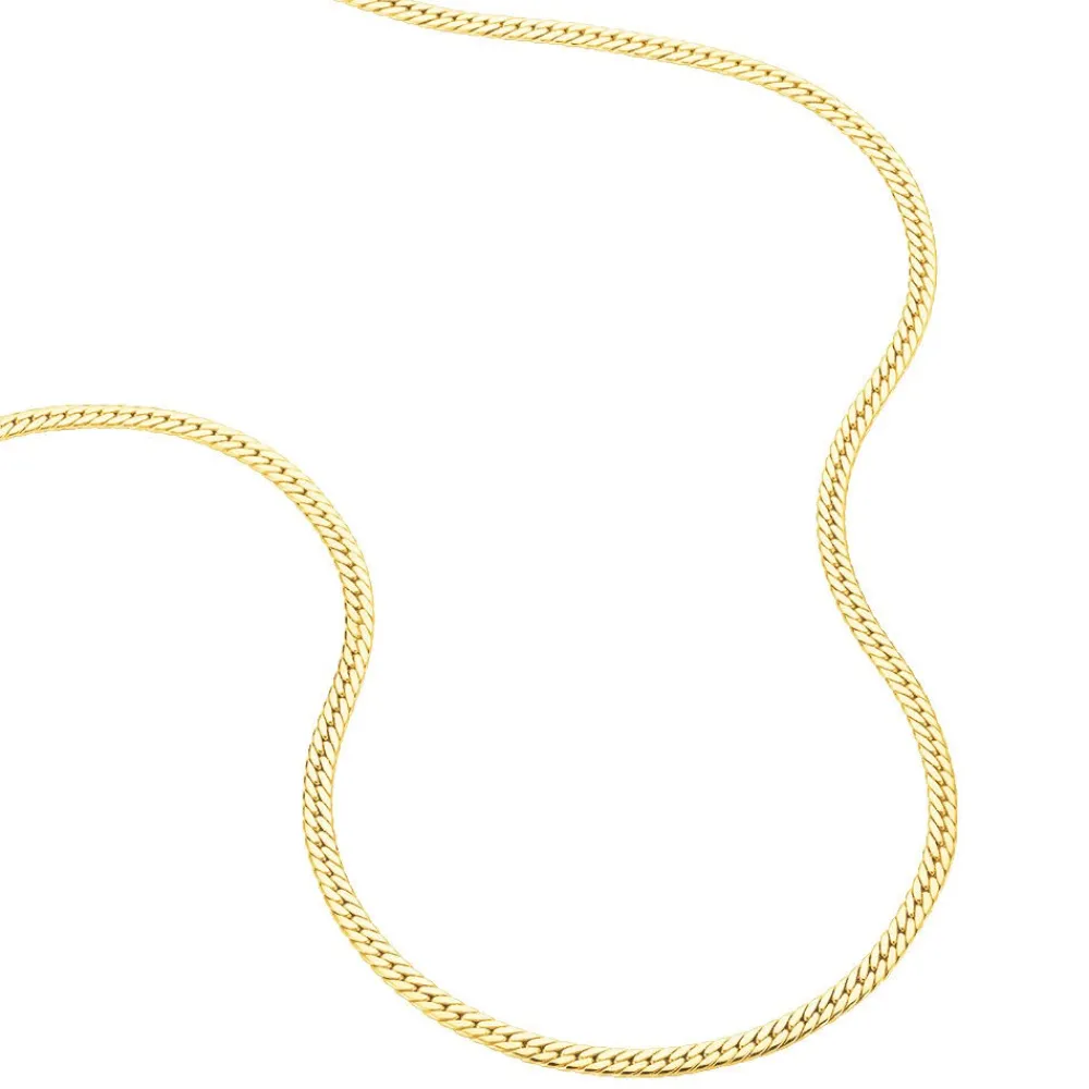 Marc Orian Colliers|Chaines Femme > Collier Doline Maille Anglaise Or Jaune
