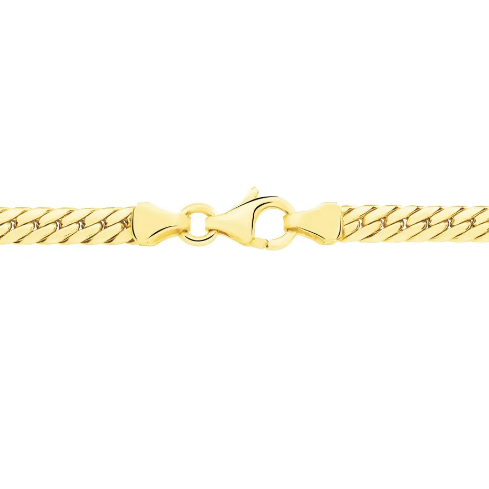Marc Orian Colliers|Chaines Femme > Collier Doline Maille Anglaise Or Jaune
