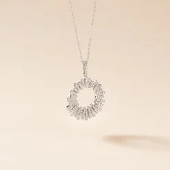 Marc Orian Colliers|Colliers Avec Pierres > Collier Doretta Argent Blanc Oxyde De Zirconium