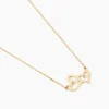 Marc Orian Colliers|Colliers Cœur > Collier Duleep Or Jaune Oxyde De Zirconium