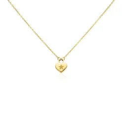 Collier Earline Acier Doré