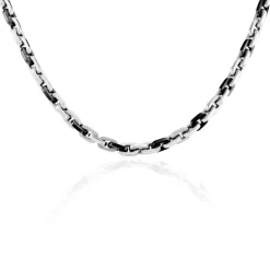 Marc Orian Colliers Fantaisie|Colliers > Collier Eirik Acier Bicolore
