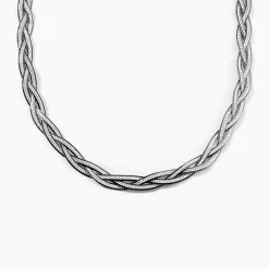 Marc Orian Colliers|Colliers Argent > Collier Elae Argent Bicolore