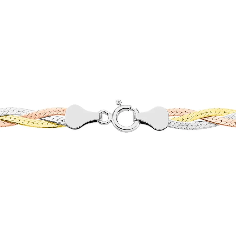 Marc Orian Colliers|Colliers Argent > Collier Elae Argent Tricolore