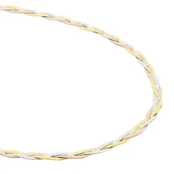 Marc Orian Colliers|Colliers Argent > Collier Elae Argent Tricolore