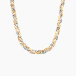 Marc Orian Colliers|Colliers Argent > Collier Elae Argent Tricolore
