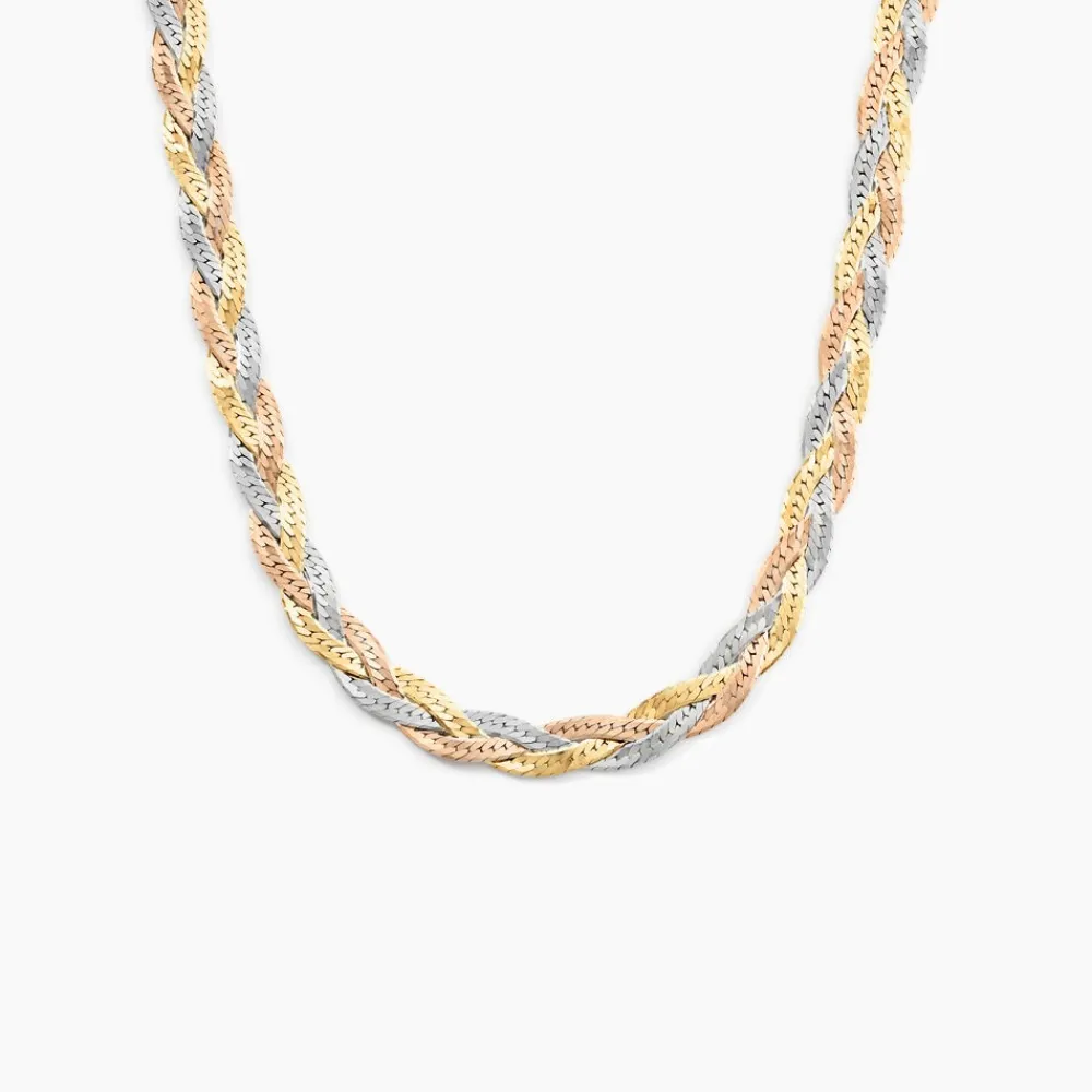 Marc Orian Colliers|Colliers Argent > Collier Elae Argent Tricolore