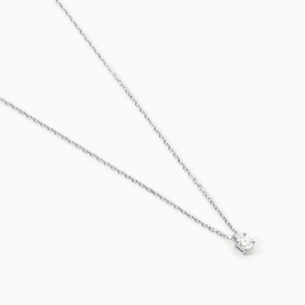 Marc Orian Colliers Diamant|Colliers > Collier Elfa Or Blanc Diamant