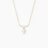 Marc Orian Colliers|Colliers Avec Pierres > Collier Elysia Or Jaune Perle De Culture Oxyde De Zirconium