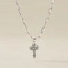 Marc Orian Colliers Fantaisie|Colliers > Collier Etincelante Argent Blanc