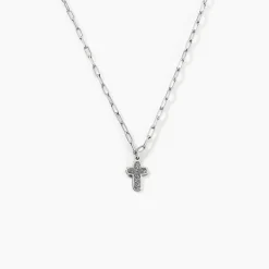 Marc Orian Colliers Fantaisie|Colliers > Collier Etincelante Argent Blanc