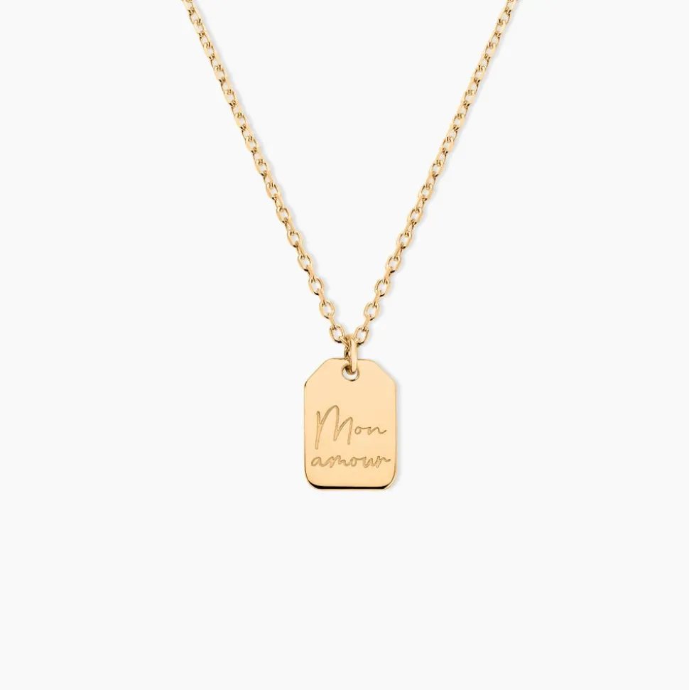 Collier Eurydice Plaqué Or Jaune