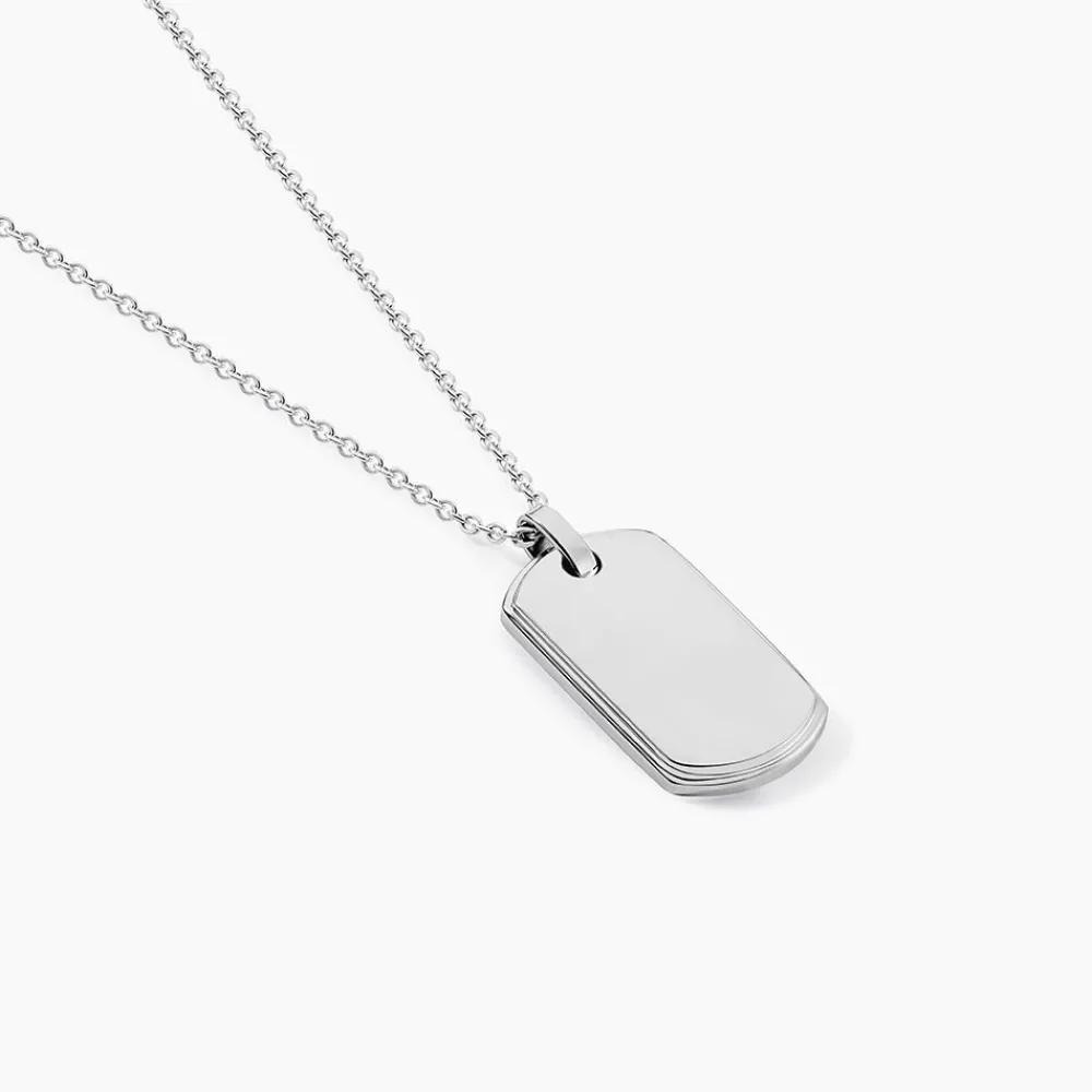 Marc Orian Colliers Fantaisie|Colliers > Collier Eutrope Acier Blanc