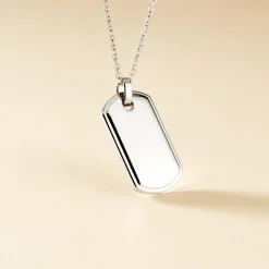 Marc Orian Colliers Fantaisie|Colliers > Collier Eutrope Acier Blanc