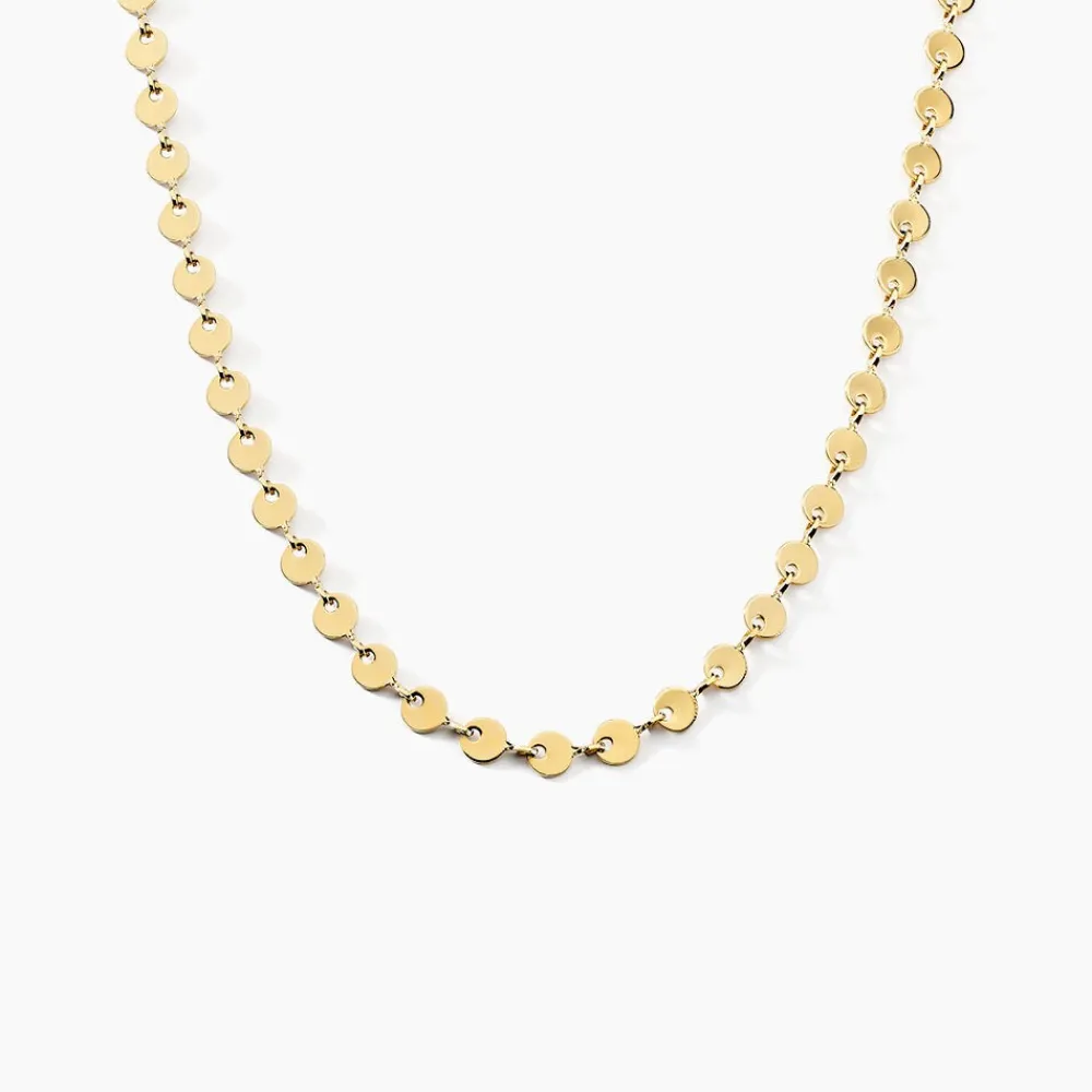 Marc Orian Colliers Fantaisie|Colliers > Collier Eva Acier Jaune
