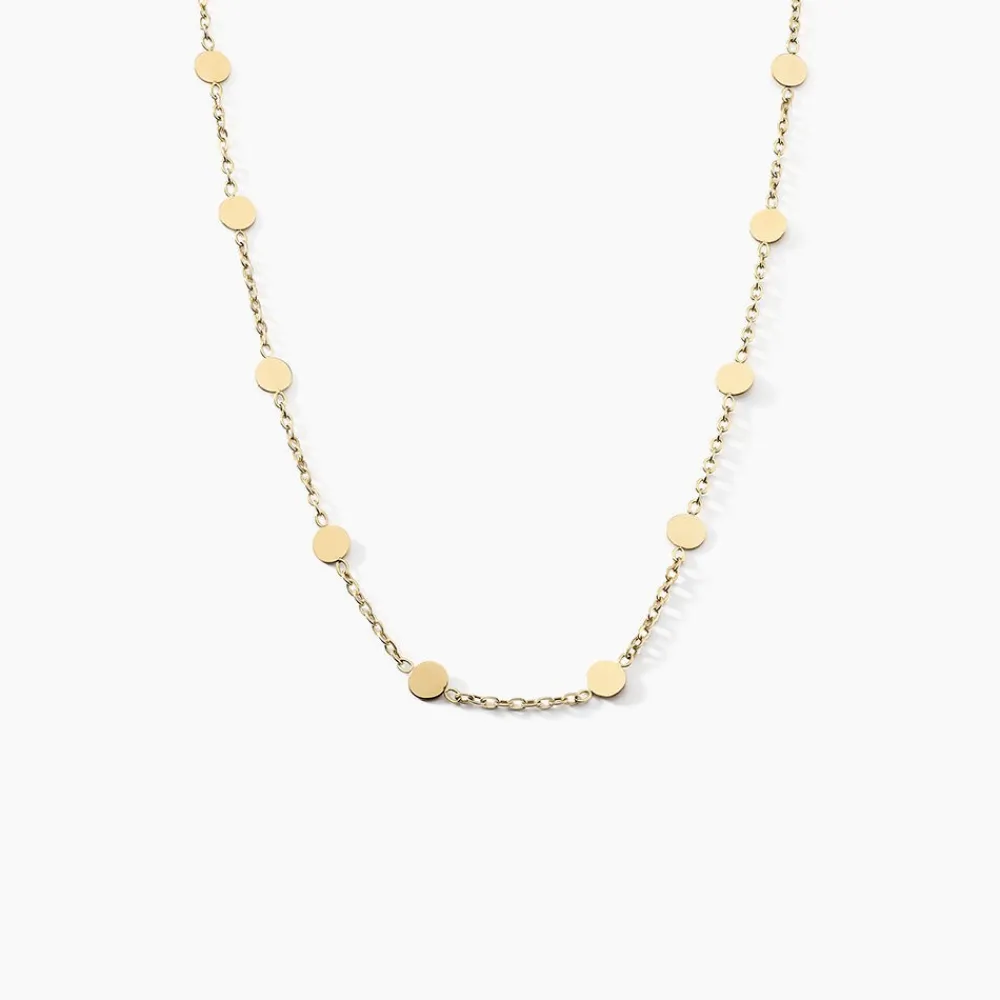 Marc Orian Colliers Fantaisie|Colliers > Collier Eva Acier Jaune