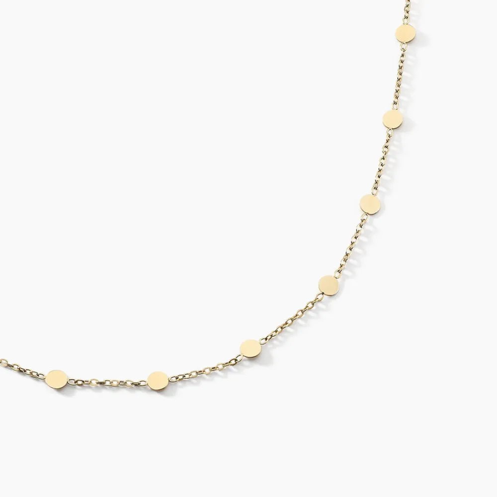 Marc Orian Colliers Fantaisie|Colliers > Collier Eva Acier Jaune