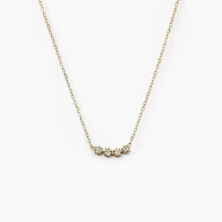 Marc Orian Colliers Fantaisie|Colliers > Collier Eva Acier Jaune Cristal