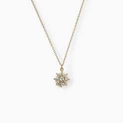 Marc Orian Colliers Fantaisie|Colliers > Collier Eva Acier Jaune Oxyde De Zirconium