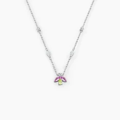 Marc Orian Colliers Fantaisie|Colliers > Collier Evasion Argent Blanc Pierre De Synthese Oxyde De Zirconium argent blanc oxyde