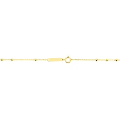 Marc Orian Colliers|Bijoux Homme > Collier Evelina Croix Maille Boule Or Jaune