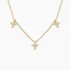 Collier Fatos Plaqué Or Jaune Oxyde De Zirconium