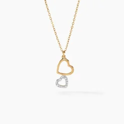 Marc Orian Colliers Diamant|Colliers Cœur > Collier Feliana Or Jaune Diamant