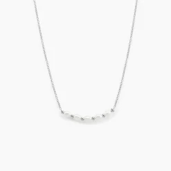 Marc Orian Colliers Fantaisie|Colliers > Collier Felisia argent blanc perle de culture