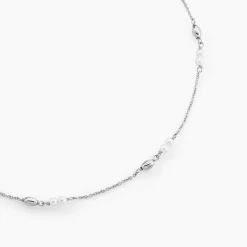 Marc Orian Colliers Fantaisie|Colliers > Collier Felisia Argent Blanc Cristaux De Swarovski argent blanc cristaux de swarovski blanc