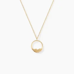 Marc Orian Colliers|Colliers Or > Collier Foliel Or Jaune