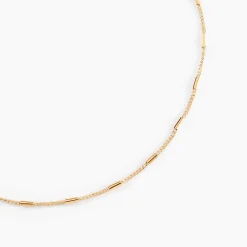 Collier Frans Plaqué Or