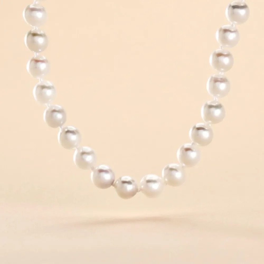 Marc Orian Colliers|Colliers Avec Pierres > Collier Ghisele Or Jaune Perle De Culture D'akoya