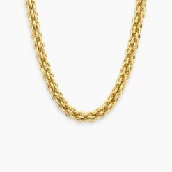 Collier Goa Acier Jaune