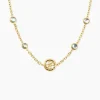 Collier Guess Petra Acier Jaune Oxyde De Zirconium