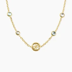 Collier Guess Petra Acier Jaune Oxyde De Zirconium