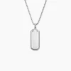 Collier Halden Acier Blanc