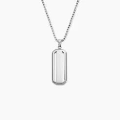 Collier Halden Acier Blanc